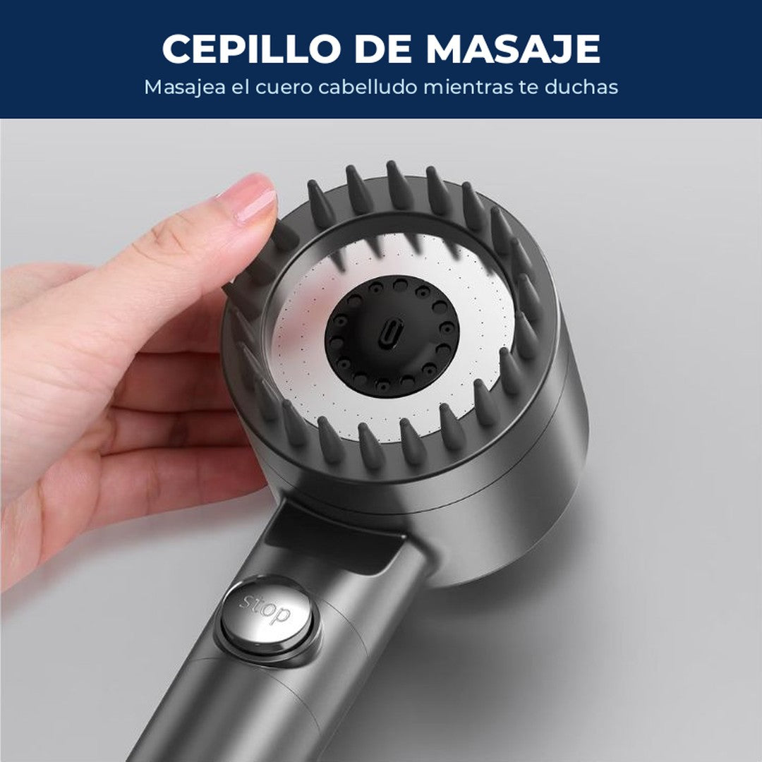Masaje mientras te lavas el pelo